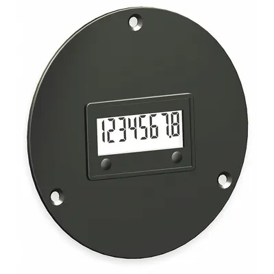 TRUMETER Hour Meter: Hour Meters, Front Panel Mounting, Digital, 10 V AC/DC – 300 V AC/DC