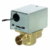 Motorized Zone Valve: 3.5 Cv Flow Rate, 2-Way, 3/4 in Female Sweat, Spring Return, NC, On/Off Signal (MPN V8043A1029)