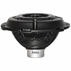 This KASCO decorative fountain pump operates on 120V AC and delivers a maximum spray height of 10 ft and a maximum spray width of 25 ft. It includes a 150 ft power cord. Suitable for use in ponds and water features to create ornamental fountain displays.