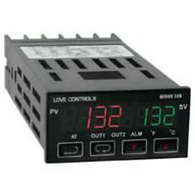 Dwyer Temperature Controller: 32B, 1/32 DIN Size, RTD/Thermocouple, 100 to 240V AC - Temperature Controllers