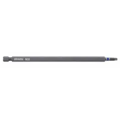 This #1 size impact-rated bit features a hex shank and standard tip style. Constructed from steel, it is designed for use with impact drivers in driving fasteners. Suitable for general construction, assembly, and maintenance tasks.
