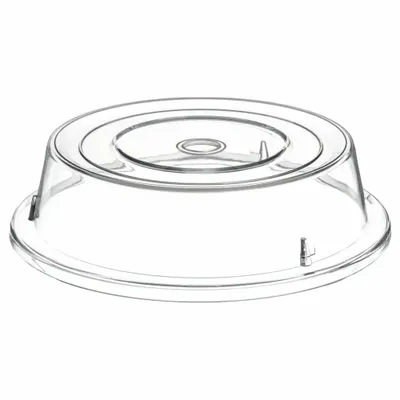 CARLISLE Plate Cover: 10 5/8 in Dia, Clear, Polycarbonate - Plate Covers