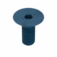Socket Flat Head Screw: M10x1.50 Thread Size, 25 mm Lg, Flat, Blue Phosphate, Alloy Steel, 10 PK (MPN UST192911)