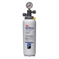 3M Water Filtration System: 3 micron, 3.3 gpm, 35,000 gal, 17 5/8 in Overall Ht, 5 in Overall Dia (MPN BEV165)