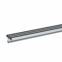 Stair Nosing: Multi-Strip Grit, Aluminum, Set-in-Concrete, 60 in Wd, 1 7/8 in Dp, Black (MPN 121BFBLA5)