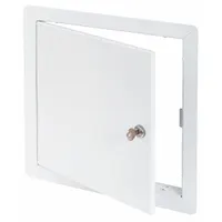 TOUGH GUY Access Door: 24 in Ht, 24 in Wd, Hidden Pin Hinge, Exposed Flange, Steel, 16 ga, White (MPN 1UEX1)