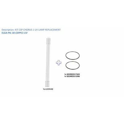 ELGA Flex UV Lamp Replacement Kit: SK-CSPPC1-UV - Water Purification System UV Lamps