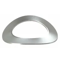 Curved Disc Spring: 0.4 in I.D., 0.74 in O.D., 301 Stainless Steel, 25 PK (MPN U3750110S)