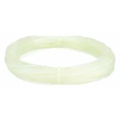 This solid polyethylene grommet edging with adhesive protects cables and hoses passing through panel cutouts. It provides a finished edge for wire routing in electrical enclosures, control cabinets, and industrial machinery. The natural color material resists abrasion and the adhesive backing simplifies installation on thin metal or plastic panels.