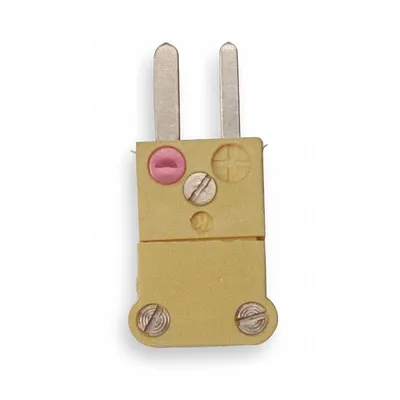 TEMPCO Thermocouple Plug: Jack, For Type K Thermocouple Type, Mini Plug, 2 Pins - Thermocouple Plugs