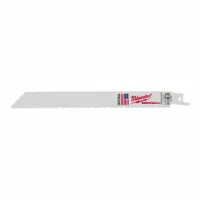 MILWAUKEE Reciprocating Saw Blade: 8/12 Teeth per Inch, 8 in Blade Lg, 0.05 in Blade Thick, 25 PK (MPN 48-00-8093)