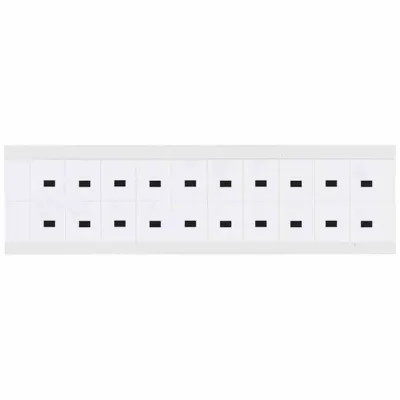 BRADY Punctuation Label: 5/8 in Character Ht, Indoor/Outdoor, Non-Reflective - Permanent Letters & Numbers