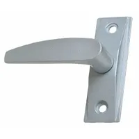 KABA ILCO Deadlatch Handle: Lever, Aluminum (MPN 456-S-LH-01-AL)