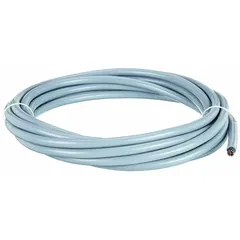 This unshielded continuous flexing cable is designed for exposed run tray applications where repeated bending occurs. With 14 AWG conductors and 12 conductors, it is suitable for use in cable carriers or tracks in industrial automation and machinery. Minimum bend radius is 5 x OD for fixed installation and 7.5 x OD for flexible applications.