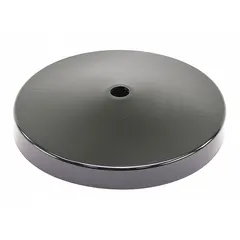 This rain shield is designed for use with slinger ring condensers in outdoor HVACR installations. It helps protect the condenser coil from rain and debris. The product type is Rain Shield, with manufacturer part number D-1830S.
