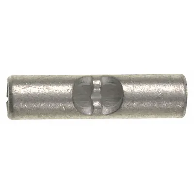 PANDUIT Butt Splice Connector: Bare, For Wire Size 12 AWG – 10 AWG, 2,000 V - Non-Insulated Butt Splice Connectors