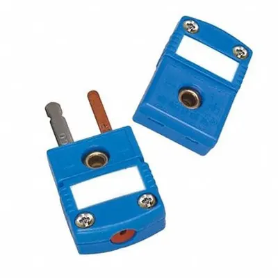 OMEGA Temperature Probe Connectors & Adapters: Plug, For Type K Thermocouple Type - Thermocouple Plugs