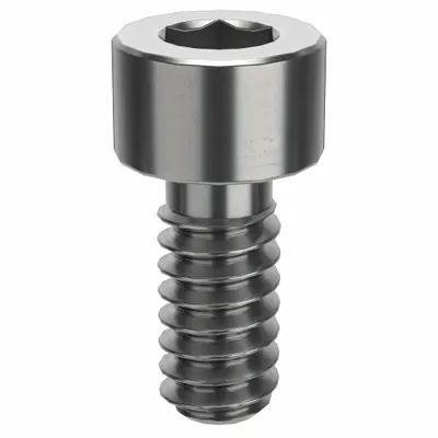 AMPG Socket Head Cap Screw: #4-40 Thread Size, 1/4 in Lg, Std, Plain, Stainless Steel - Inch System Standard Socket Head Cap Screws
