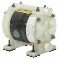DAYTON Double Diaphragm Pump: Polypropylene Body, 1/4 in, NPT Connection, 3.3 gpm, 231 ft Max. Head (MPN 6PY37)