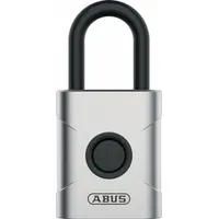 ABUS Bluetooth Padlock: Silver, Zinc Die-Cast, Std Shackle, Steel Shackle (MPN 99192)