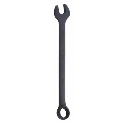 WESTWARD Combination Wrench: Alloy Steel, Black Oxide, 22 mm Head Size, 11 1/2 in Overall Lg - Metric 12-Point Combination Wrenches
