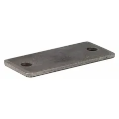 Cover plate for plumbing applications, designed to conceal wall openings or access points. Constructed from stainless steel for corrosion resistance. Suitable for use with standard plumbing fixtures and fittings.