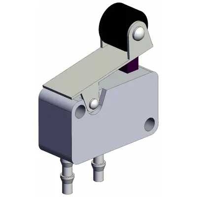 SMC Shuttle Valve: VM1000 Series, Roller Actuator, 3 Ports, 4 mm Push-On - VM Series Manual Air Control Valves