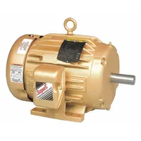 BALDOR General Purpose Motor: Rigid Base Mount, Totally Enclosed Fan Cooled, 3 hp, 208-230/460V AC (MPN EM3661T)