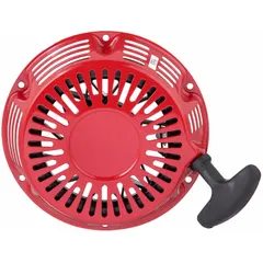Genuine HONDA recoil starter assembly for manual starting of GX340QAE2, GX390QA2, GX390QAE22, GX390QNE2, and GX390QXC9 engines. Replaces worn or broken pull-start assemblies on industrial equipment such as generators, pumps, and pressure washers.