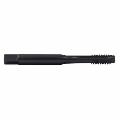 CLEVELAND Spiral Point Tap: #6-40 UNF, 2B, 3 Flute, Plug Chamfer, Black Oxide Cobalt (MPN C86207) - Spiral-Point Taps for Steel & Stainless Steel