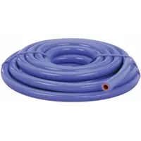 FLEXTECH Heater Hose: 1/2 in Hose Inside Dia., 25 ft Hose Lg, Blue, Silicone, Silicone (MPN HH-050 X 25)