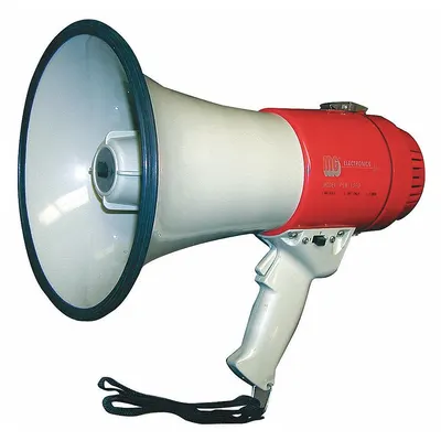 OEM Megaphone: 3,300 ft Op Range - Megaphones
