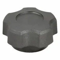 INNOVATIVE COMPONENTS Hand Knob: 5 Point, Plastic w/ Steel Thread, 5/16"-18 Thread, 1.72 in Dia (MPN GN5C----F4-B-22)