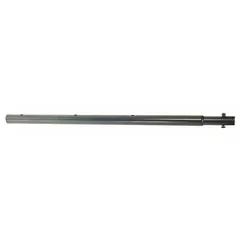 Steel extension column for fixed ceiling mounting of televisions. Powder coated black finish with 0° swivel. Suitable for commercial or residential installations requiring a flush ceiling-mounted display.