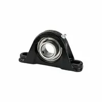 TIMKEN Pillow Block Bearing: 2 1/4 in Bore, Cast Iron, Set Screws, 2 3/4 in Shaft Ht, 250°F Max Temp (MPN YASM 2-1/4)