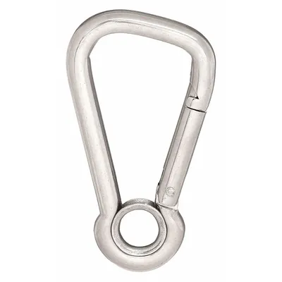 LUCKY LINE PRODUCTS Spring Snap: 1 Snaps, 230 lb Working Load Limit, Solid Gate - Load Rated Spring Snaps