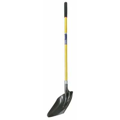 ABILITY ONE General Purpose Scoop: Std Scoop, Steel, #2 Blade Size, 11 in Blade Wd - AbilityOne Scoop Shovels