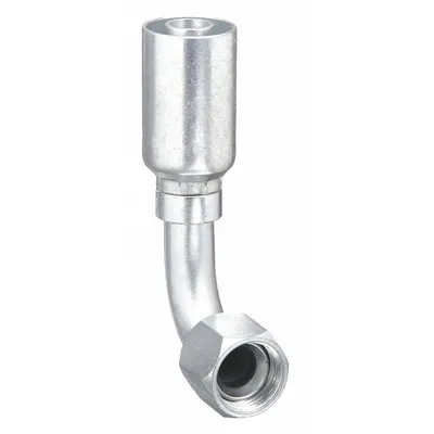 WEATHERHEAD 04E-664 90° Elbow JIC x Crimp Hydraulic Hose Fitting - Weatherhead Crimp Hydraulic Hose Fittings with JIC Connection