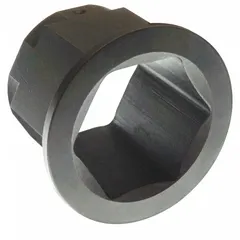 Steel torque wrench reducer from the W series. Reduces from a 3 7/8 in drive to a 2 15/16 in output. Used to adapt larger drives to smaller outputs for bolting in confined spaces.