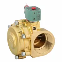 REDHAT Solenoid Valve: 2-Way, Normally Closed, 2 1/2 in Pipe Size, 110V AC/120V AC, Watertight (MPN 8210G101)