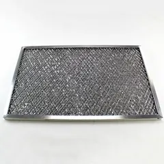 Non-pleated air filter for HVAC systems. Captures dust, pollen, and airborne particles. Used in residential and light commercial heating and cooling units to improve indoor air quality and protect equipment from debris buildup.