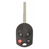 Automotive keyless entry remote for fleet and vehicle maintenance applications. Provides remote locking and unlocking for compatible Ford vehicles, supporting standard keyless entry functions