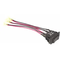 Replacement on/off switch for backpack vacuum models. Enables power control for the vacuum. Direct replacement part for compatible units