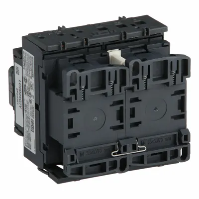 SCHNEIDER Magnetic Contactor: Reversing, 3 Poles, 3NO Contacts, 25 A - Reversing IEC Contactors