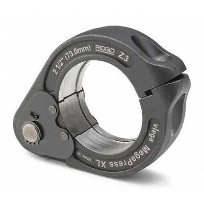 RIDGID Press Jaw: 2 1/2 in Pipe, Carbon Steel/Stainless Steel - Jaws & Rings for Standard & Extended Press Tools