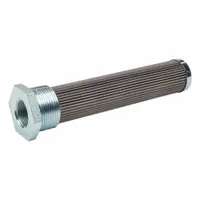 LENZ Hydraulic Suction Strainer: 1 1/4 in NPT, 25 gpm, 100 Mesh, Stainless Steel, Externally Mounted (MPN 221217)