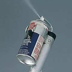 UL Listed open delivery test head for functional testing of smoke and carbon monoxide detectors. Part of an enclosed delivery test kit providing basic essentials for verifying detector response in fire-safety systems. No connectivity features.