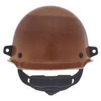 MSA Hard Hat: Tan, No Graphics, Ratchet (4-Point), Ratchet, Phenolic, Welding Helmet Attachment Lugs (MPN 482002)