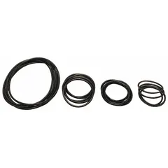 O-ring replacement kit for servicing compressed air treatment systems. Designed for use with Oil-X Evolution filter series, compatible with 4HDR1 filter housing and AO030GNFI filter element. Ensures proper sealing during maintenance.