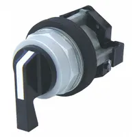 EATON Selector Switch: 30 mm Panel Mounting Size, 4 Positions, Extended Lever, 2NC/2NO, Metallic (MPN HT8LSH8EF1Q1)